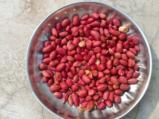Red peanuts beans 