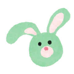 Green bunny