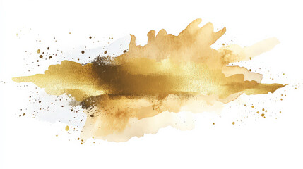 Fluid gold watercolor splash abstract texture background design art painting gold brown yellow metallic accent splash watercolor fluid art elegant luxurious sophisticated shimmer shine glossy