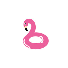 Flamingo float vector
