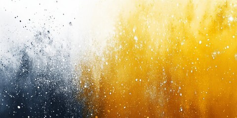 Glowing yellow white gradient, dark grainy texture, abstract poster header banner design, Generative AI