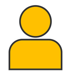 yellow person icon