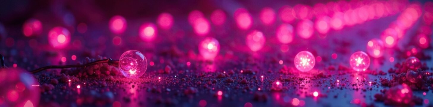 Rosa-Gl?hende Neon-Wellen mit knetbaren Plastikmassen und Wellenmustern, sanfte Formen, helligkeit, luftig