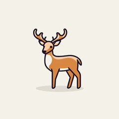Deer vector illustration