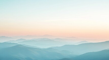 Softly Blurred Pastel Gradient Background