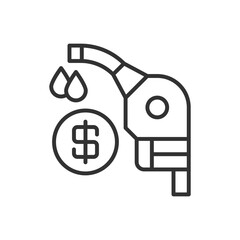 Petrol Pump Icon - Fuel Price Icon