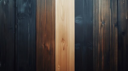 A close-up view of beautifully arranged wooden planks.
