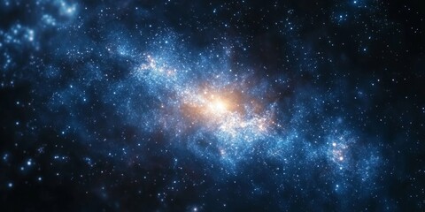 Fototapeta premium star clusters with deep space textures, Generative AI