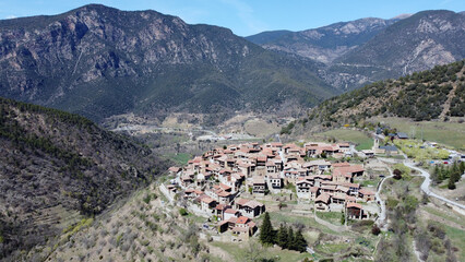 Fototapeta premium Arsèguel-Alt Urgell-Lleida-Pirineos
