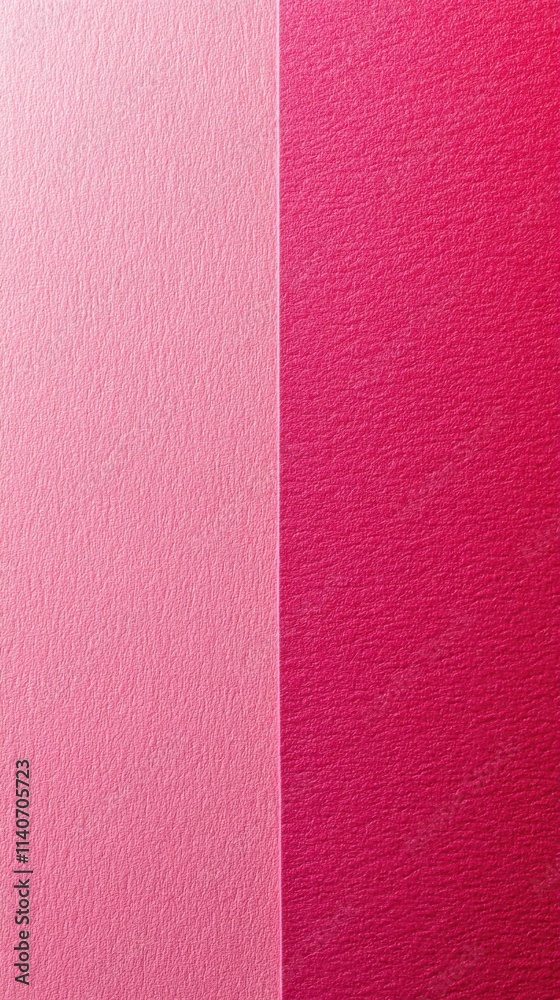 Poster vibrant pink paper texture showcasing a gradient from light to dark shades with subtle texture varia