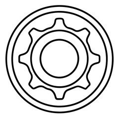 setting Icon vector illustration