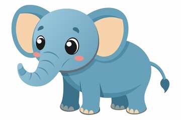 A baby elephant