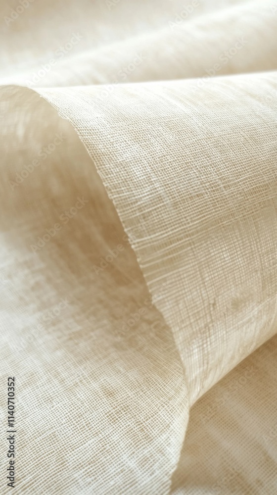 Leinwandbilder Smooth high-quality parchment texture with natural fibers and elegant appearance suitable for various art projects