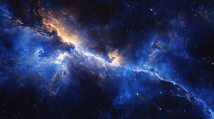 Fototapeta premium Electric lightning bolts cracking through a dark sky, intense blue and white glow, ultra HD, high-energy, 8K wallpaper