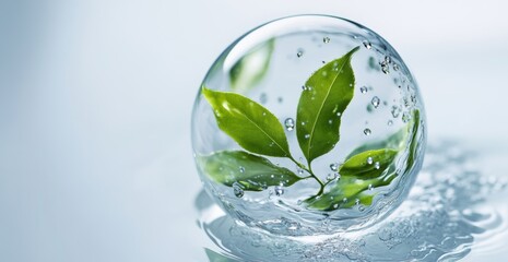 drop on leaf
