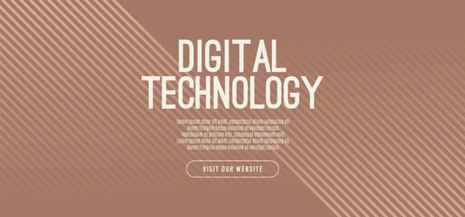 Mocha Mousse abstract background, digital technology speed connect, cyber nano information,  communication, innovation future tech data, internet network connection, Ai big data, line dot illustration