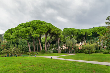 Parks of Nervi, Genoa, Italy