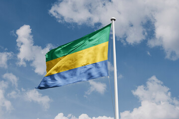 Gabon flag 