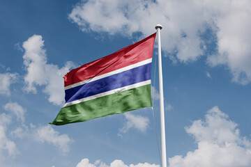 Gambia flag 