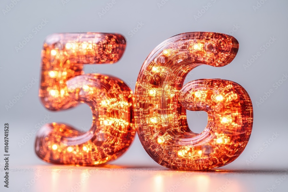 Poster 5g technology enabling bold, vibrant connectivity with unprecedented speed and efficiency,