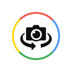 Camera Rotation Icon