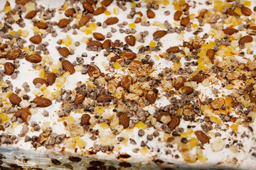 An array of assorted traditional nougat bars