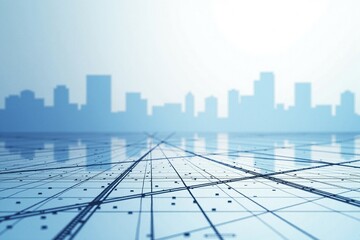 Obraz premium Blueprint Pattern