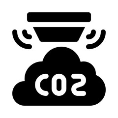 gas glyph icon
