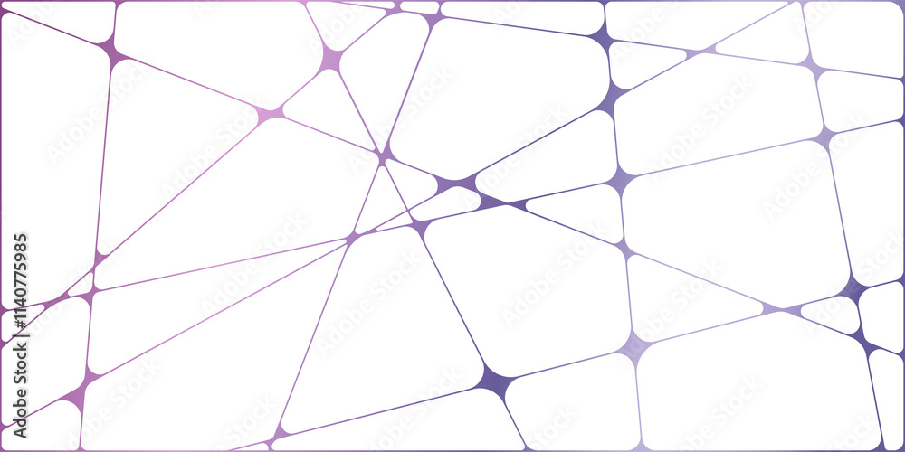 Aufkleber abstract visualisation of network connections and neural links reflecting concepts of technology and