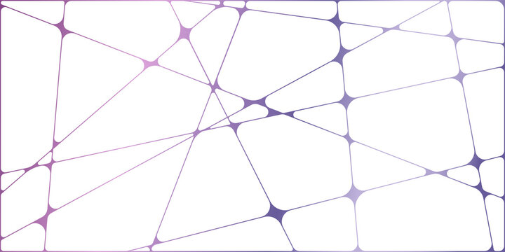 Abstract visualisation of network connections and neural links reflecting concepts of technology and artificial intelligence
