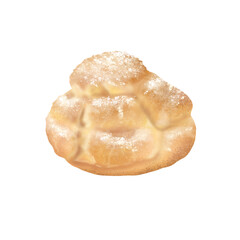Cream puff or eclair 