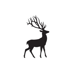 Deer Silhouette Vector