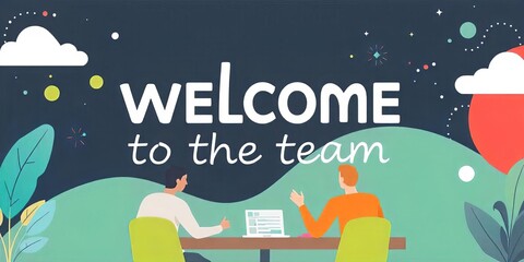 Welcoming New Team Members: Illustration of a Warm Welcome