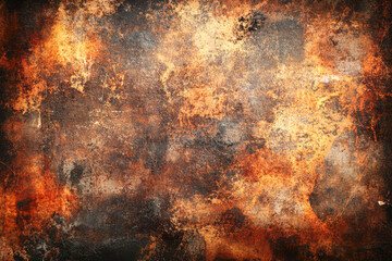 Obraz premium Rugged rusty orange and brown texture background with natural earthy tones