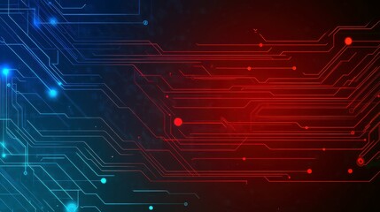Obraz premium Stunning Circuit Board Design: A Visual Representation of Advanced Technology
