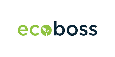Leaf logo growing in a circle, letter O leaf logo, simple leaf logo