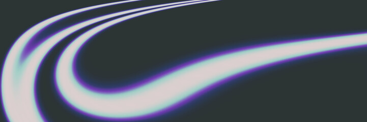 abstract purple blue and black glowing gradient waves background 