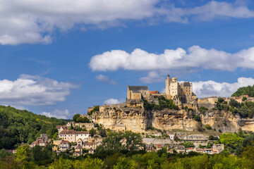 Obraz premium Chateau de Beynac castle, Beynac-et-Cazenac, Dordogne departement, France
