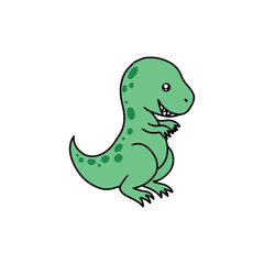 Fototapeta premium dinosaur vector illustration