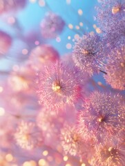 Brightly Colorful Fireworks on twilight background - party celebration concept