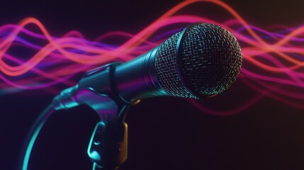 The Microphone with Waves