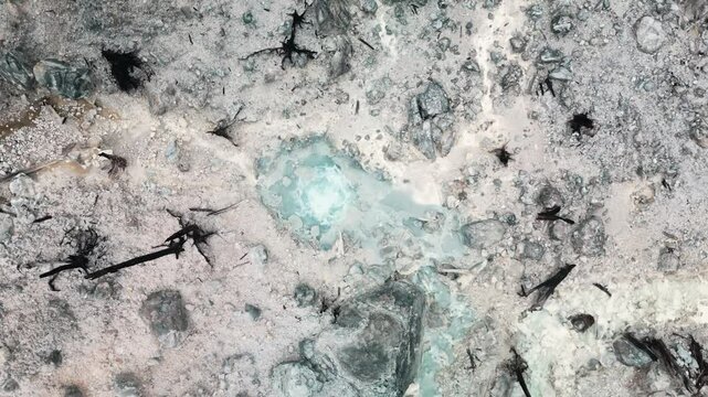 Sulfur Source Wasteland Revealing Shot