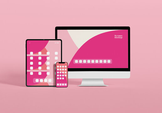 Smart Devices Collection Mockup