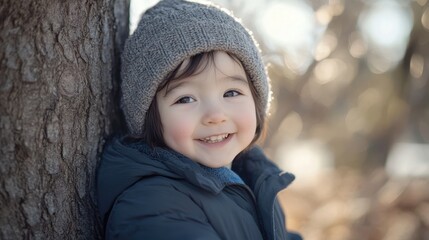 The Smiling Child in Nature