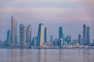 Obraz premium skyline of Kuwait