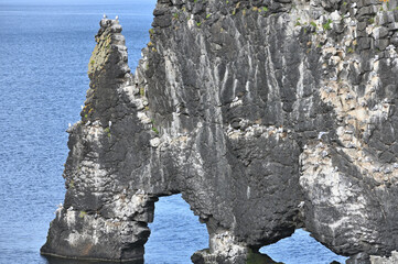 Rock Hvitserkur, Iceland
