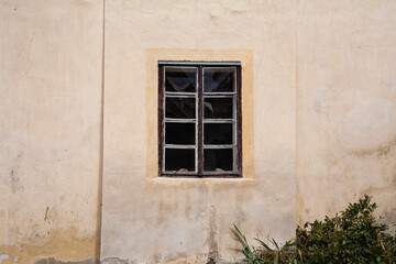 Vintage Window with Rustic Charm