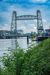 De Hef bridge in Rotterdam
