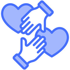 Obraz premium Compassion Icon