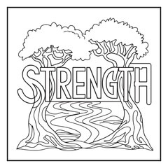 Bold and Easy Bible Verse Coloring Pages